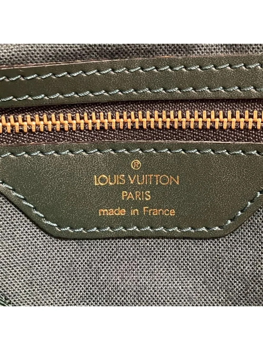 Louis Vuitton Victor Taiga Shoulder Bag Leather